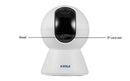 KERUI 5MP 4K Tuya Smart Mini WiFi IP Camera Indoor Wireless Home Security AI Human Detect CCTV Surveillance Camera Auto Tracking - M & M Global