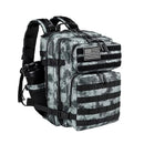 LHI 45L/35L/25L Tactical Backpack for Men and Women Waterproof Athlete Gym Outdoor Bag Travel Hiking Rucksack with Bottle Holder - M & M Global