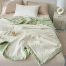Single Bed/Queen Bed/King Bed Good Quality Jacquard Craftsmanship Soybean Fiber Summer Quilt - M & M Global