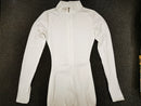 Womens Yoga Jumpsuits Long Sleeve Thin Slim Fit Stretch One Piece Playsuits Romper Sexy Fitness Female Basic Zipper Sportwears