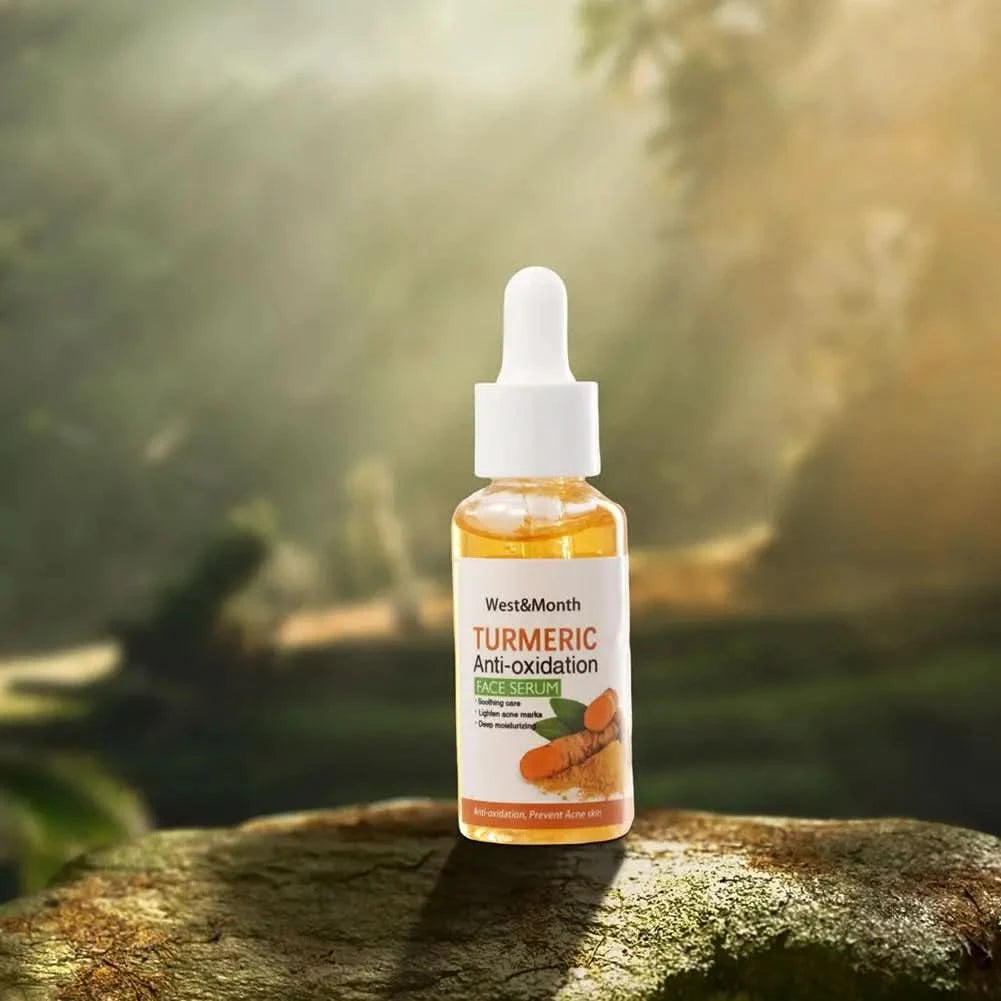 Turmeric Face Whitening Serum Turmeric Anti-oxidation Serum Turmeric Dark Spot Corrector Serum Facial Brighten Turmeric Oil Soap - M & M Global