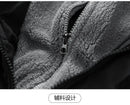 Winter New Thick Plus Size Warm Men's Fake Two-piece Trendy Cotton Jacket with Loose Zipper and Casual Cotton Jacket for Men