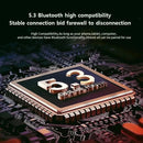 Sleep Wireless Earphone TWS Bluetooth 5.3 Headphones Hidden Earbuds IPX5 Waterproof Noise Reduction Sports Headset - M & M Global