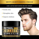 Men's Retinol Collagen Face Cream Skincare Moisturizing Brightening Hydrating Smooth Wrinkles Firming Facial Men Skin Care - M & M Global