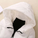 Women's Short Coat 2025 Winter New Student Thick Cotton Jacket Ladies Warm Hooded Coat Female Casual Down cotton Parka Overcoat