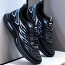 Men's Shoes 2024 New Fashion and Trendy Mesh Sports and Casual Shoes Student Soft Sole Comfortable Running Shoes - M & M Global