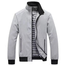 Spring Autumn Casual Solid Fashion Slim Bomber Jacket Men Overcoat New Arrival Baseball Jackets Men's Jacket 2025