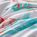 Close-up of fabric with pink and teal abstract patterns on a white 
Microfiber Bedding Set, Queen Comforter Set, Lightweight Comforter, Pinch Pleat Bedding, Quilted Comforter, Solid Color Bedding, Soft Bedding Set, Elegant Bedding, All Season Comforter, Brushed Microfiber, Modern Bedroom Decor, Gift Bedding Set, Fade Resistant Bedding, Cozy Bedding Set, Hotel Style Bedding, Bedroom Essentials, Bed Comforter with Pillowcases, Non-Toxic Bedding, Machine Washable Bedding, Minimalist Bedding
background