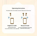 Original Sony Wireless Earbuds Bluetooth Earphones 5.3 TWS Headset Touch Control Sports Gaming Headphones with ENC Mic Noise