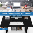 JHK Electric Standing Desk Height Adjustable 55x24 Inch Computer Desk Workstation Ergonomic Work Table for Home Office