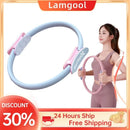 Yoga Pilates Circle Beginners Thin Legs Training Open Back Body Building Fitness Equipment Indoor Yoga Supplies Muscle Recovery - M & M Global