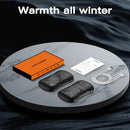 Hand Warmers Rechargeable 2 Pack Strong Magnetic 18Hrs Longer Heating Portable Pocket-Sized Hand Warmer 6000mAh USB Hot Heater