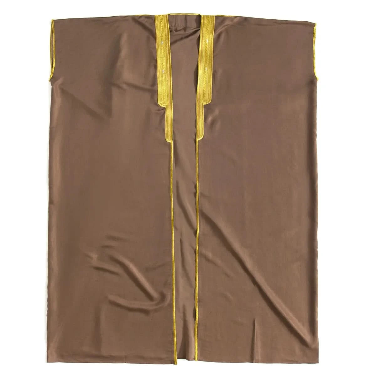 Muslim Arab Men Thobe Thawb Caftan Eid Jubba Thobe Mens Cardigan Abaya Long Dress Ramadan Robe Saudi Arab Musulman Caftan Dubai - M & M Global