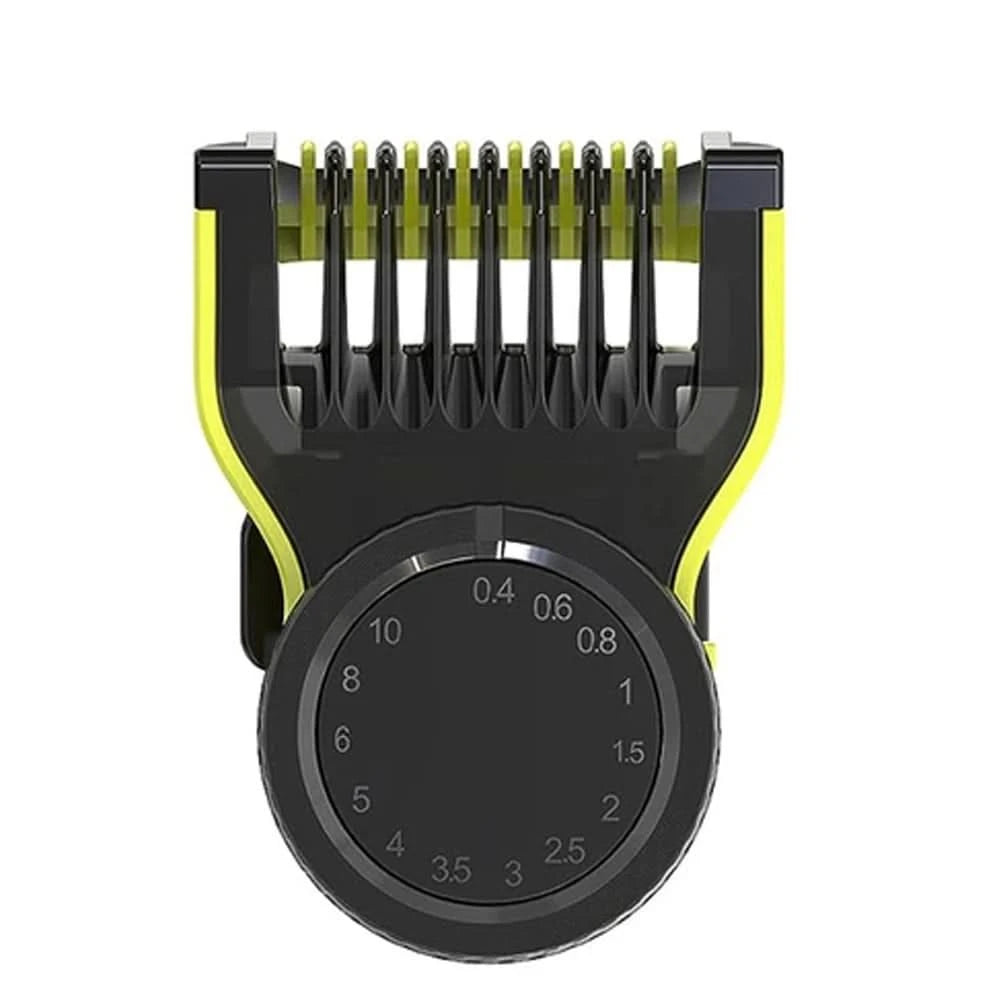Trimmer Clipper Guide Comb 0.4 To10 MM Shaver Cutter Head Accessories QP2520 QP2530 QP2630 QP2620 14-length Adjustable Kit - M & M Global