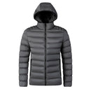 Men Autumn Winter New Thick Warm Hooded Parkas Jackets Coat Men Outwear Casual Windproof Waterproof Detachable Hat Parkas Men
