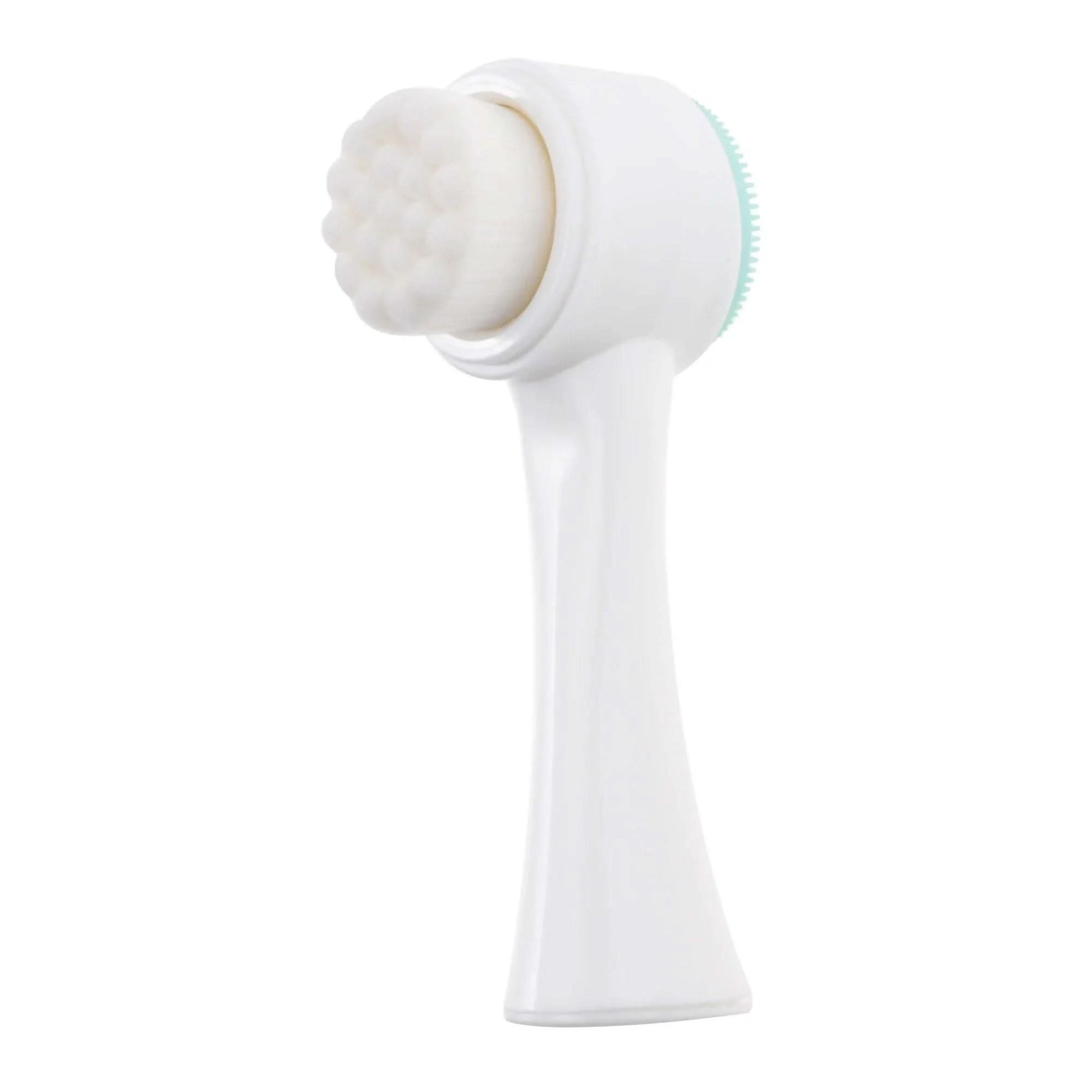 3D Bilateral Silicone Facial Cleanser Manual Massage Facial Brush Soft Bristles Silicone Double-Sided Face Brush Cleaning Tools - M & M Global