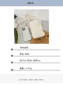 New Fashion Mobile Phone Bag Women's Messenger Bag All-match Mini Small Crossbody Bag Hanging Neck Coin Purse Vertical Handbag - M & M Global