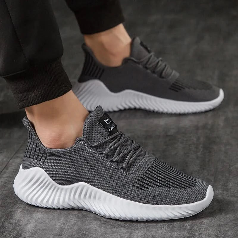 Shoes Men High Quality Male Sneakers Breathable White Fashion Gym Casual Light Walking Plus Size Footwear 2022 Zapatillas Hombre - M & M Global
