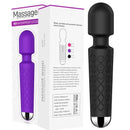 Portable Electric Massage Stick with 8 Adjustable 20 Modes, Suitable for The Back/Neck/Legs/Waist, Relieving Fatigue - M & M Global