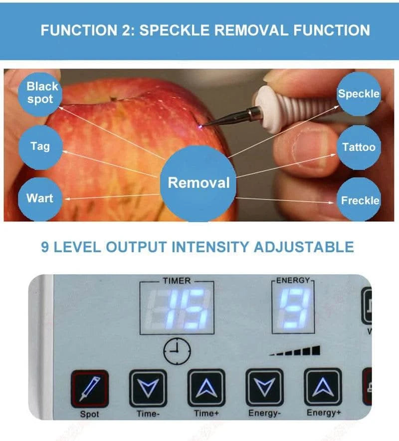 Anti Aging Ultrasonic Machine Ultrasound Facial Massager Body Eye Face Massage Tightens Skin Deep Cleaning Skincare Beauty Tools - M & M Global