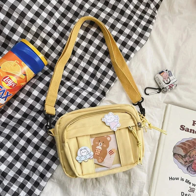 New Kawaii Bag Girls New JK Transparent Bag Small Crossbody Bag For Women Purses and Handbags Shoulder Bag Itabag Bolso - M & M Global
