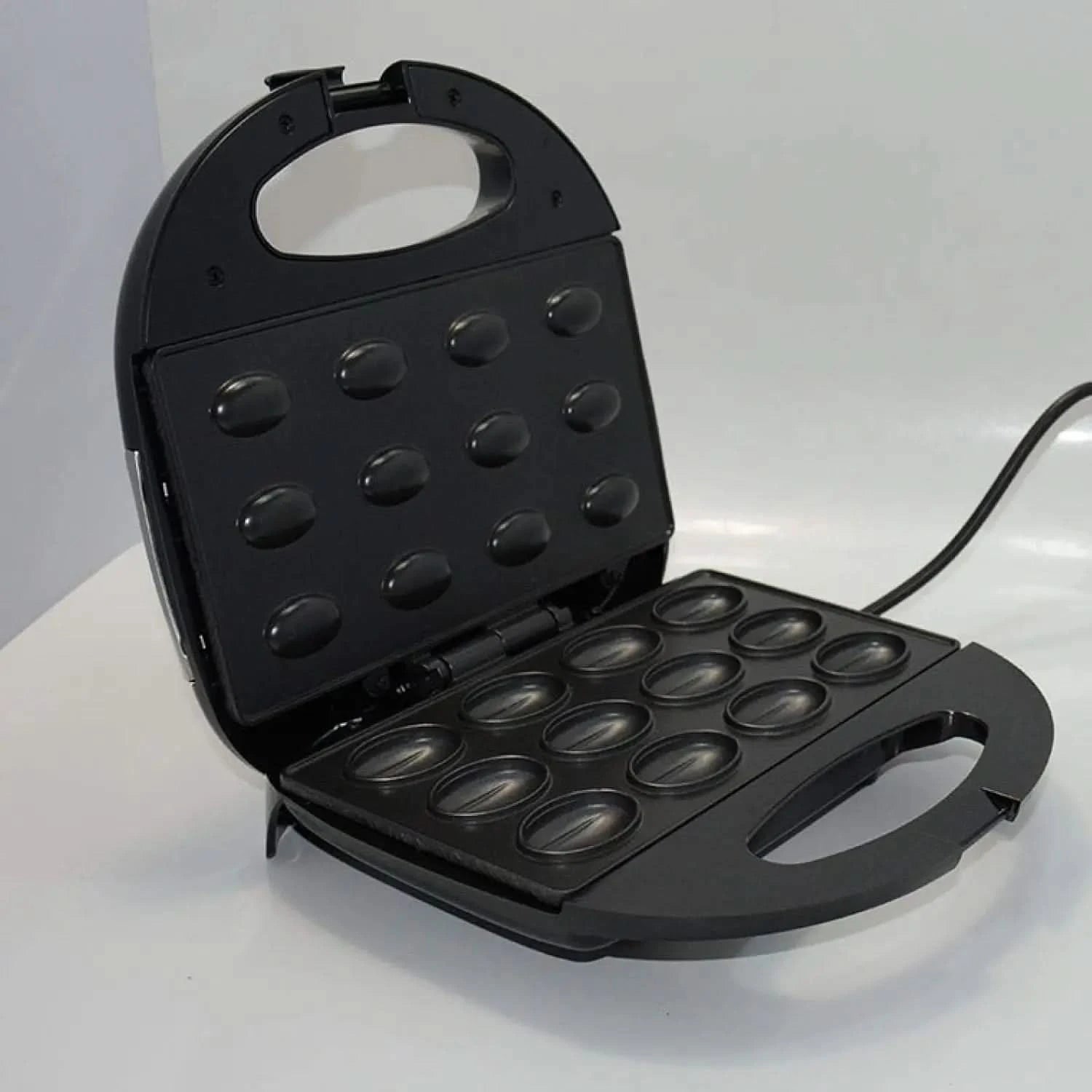 Sandwich Maker Breakfast Sandwich Maker Mini Toasted Sandwich Maker Waffle Maker Electric Walnut Cake Machine Non-Stick Coating - M & M Global