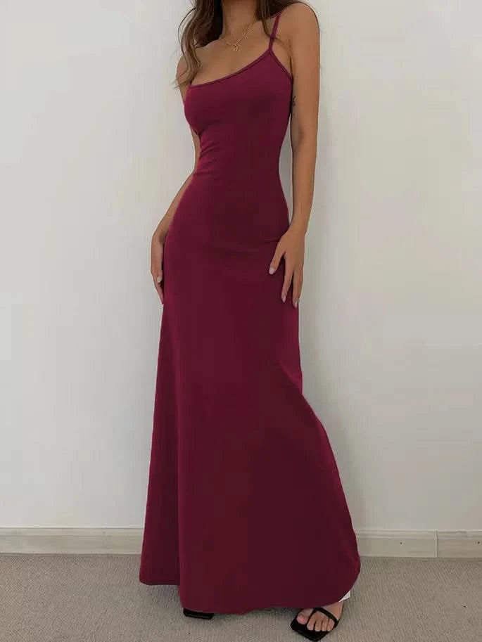 Summer Sexy Bodycon Long Dress Womens Y2k Clothes Sleeveless Sundress Evening Backless Dresses for Women Aesthetic 2024 - M & M Global
