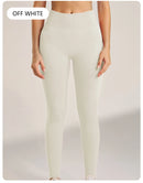Yoga Pants Lightweight Four-Way Stretch Solid Athleisure Leggings High Waist Plus Size Gym Tight Pants
