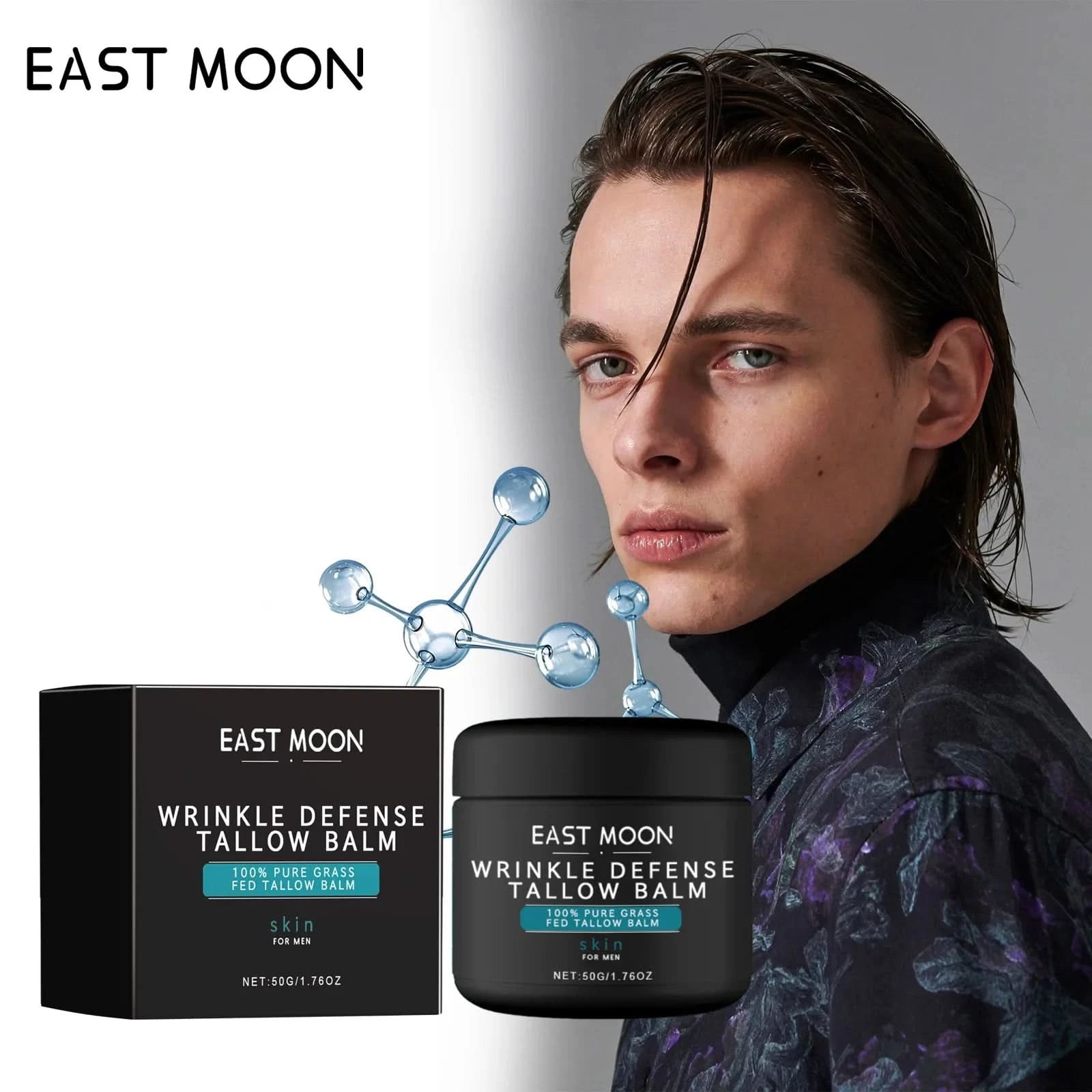 Wrinkle Defense Tallow Balm Fading Fine Lines On The Face, Anti Wrinkle Moisturizing Firming Revitalizing Skin Cream 1.76 oz - M & M Global