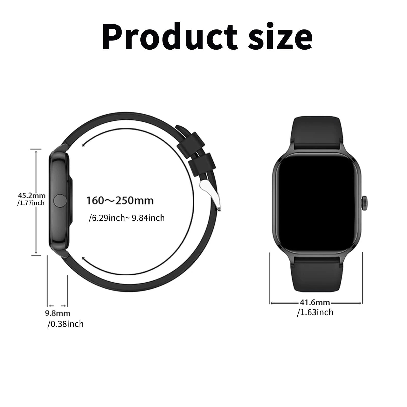 Smart Watch For Women Full Touch Screen Bluetooth Call Watches Sport Fitness Tracker Smartwatch Lady - M & M Global