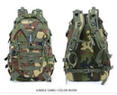 40L Tactical Backpack for Men Camping Hiking Backpacks Reflective Outdoor Travel Bags Survival Molle Climbing Rucksack Bag - M & M Global