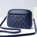 2025 Women's One Shoulder Small Square Handbag New Cross Border Foreign Trade Lingge PU Crossbody Versatile Small Messenger Bag - M & M Global
