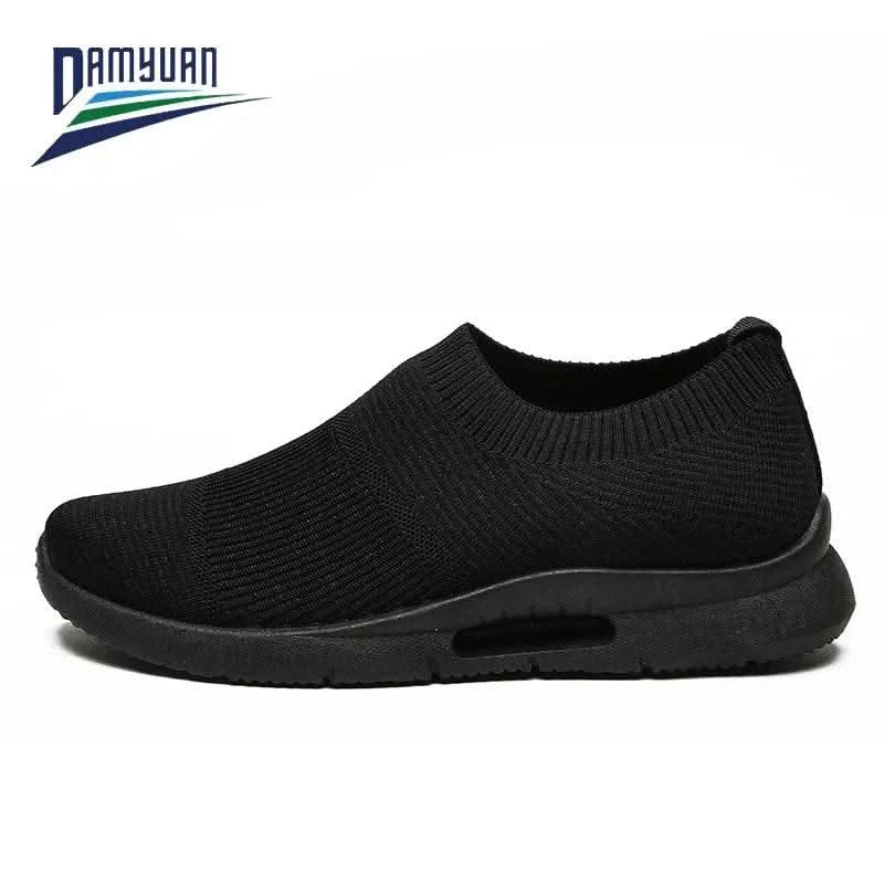 Damyuan Men Light Running Shoes Jogging Shoes Breathable Man Sneakers Slip on Loafer Shoe Men's Casual Shoes Size 46 2020 - M & M Global