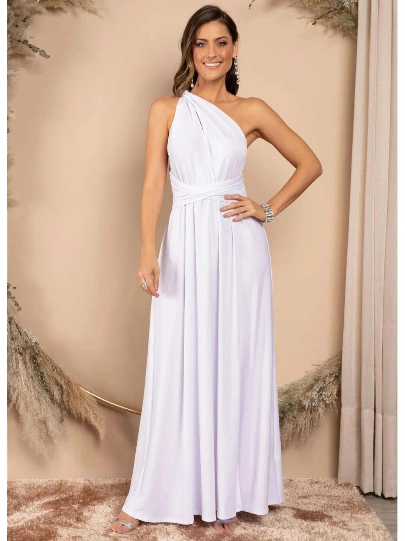 Sexy Women Multiway Wrap Convertible Boho Maxi Club Red Dress Bandage Long Dress Party Bridesmaids Infinity Robe Longue Femme - M & M Global