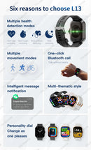 2026 New Bluetooth Call Smart Watch Information Push Men Women Health Monitoring Watch Pedometer IP68 Smartwatch For Android IOS