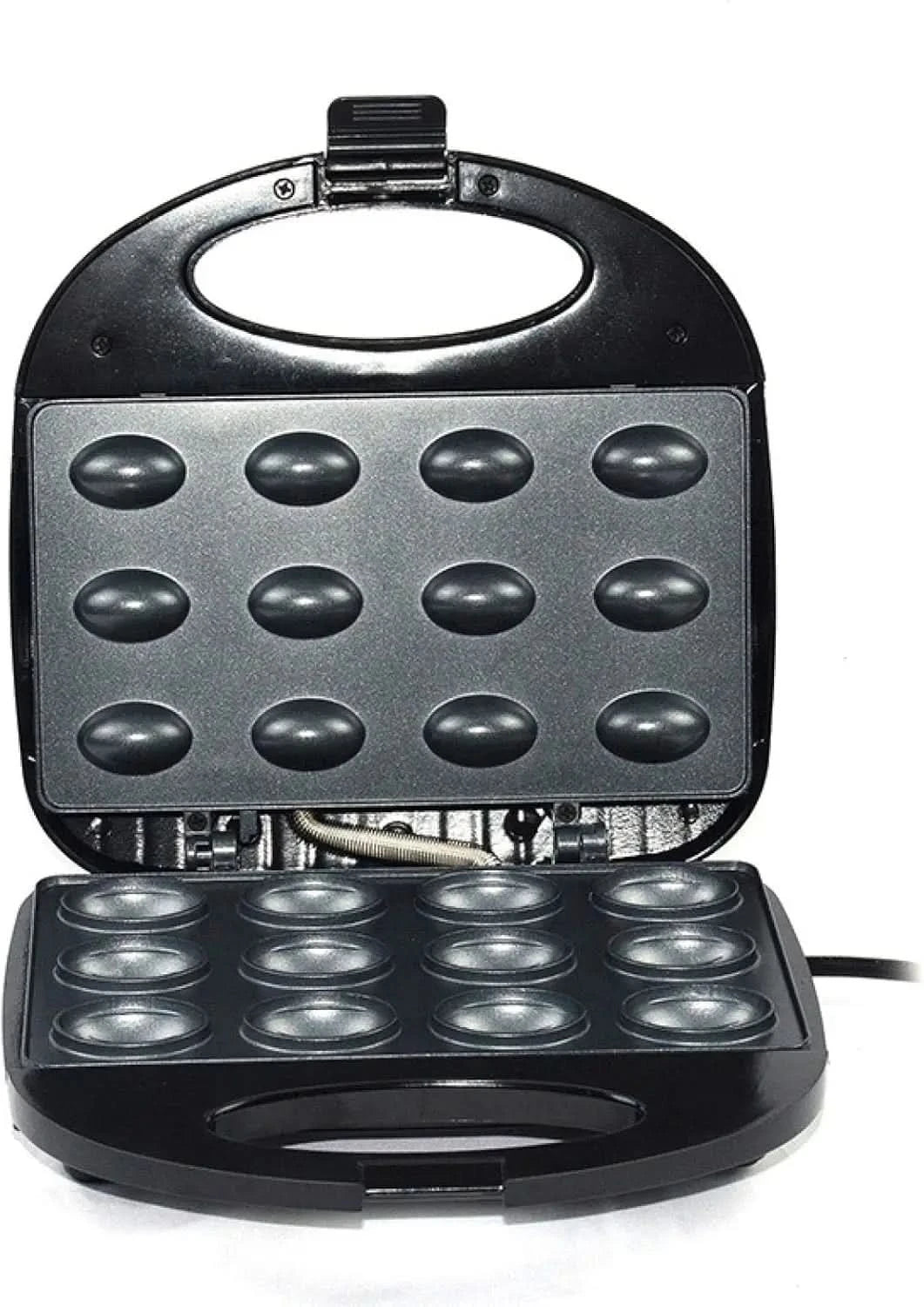 sandwich maker toastie, 750W Electric Walnut Cake Maker, Automatic Mini Nut Waffle Bread Machine, Sandwich Iron Toaster Baking B - M & M Global