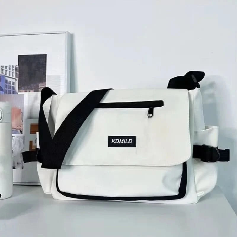 Women's Bag Korean Style Female Messenger Bags College Large Capacity Versatile Shoulder Bag Student School Bags Bolsos Sac - M & M Global