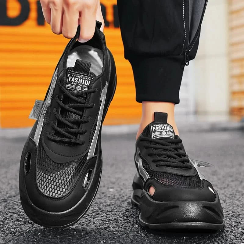 New Summer Men Shoes Breathable Outdoor Sneakers Platform Casual Sneakers Running Shoes Hollow out Sandals Zapatillas Hombre - M & M Global