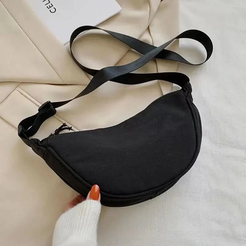 Ladies' fashionable leather PU handbag, designer shoulder bag, crossbody bag, armpit bag - M & M Global