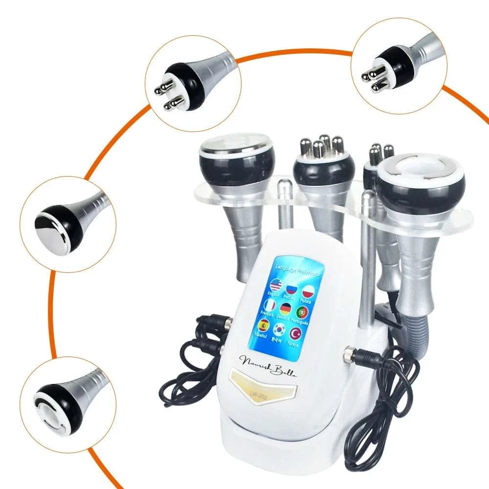 40K 4IN1 Cavitation Body Slimming Machine Beauty Massager Skin Tighten Face Lifting Vacuum Suction With Gel （Fast Shipping） - M & M Global