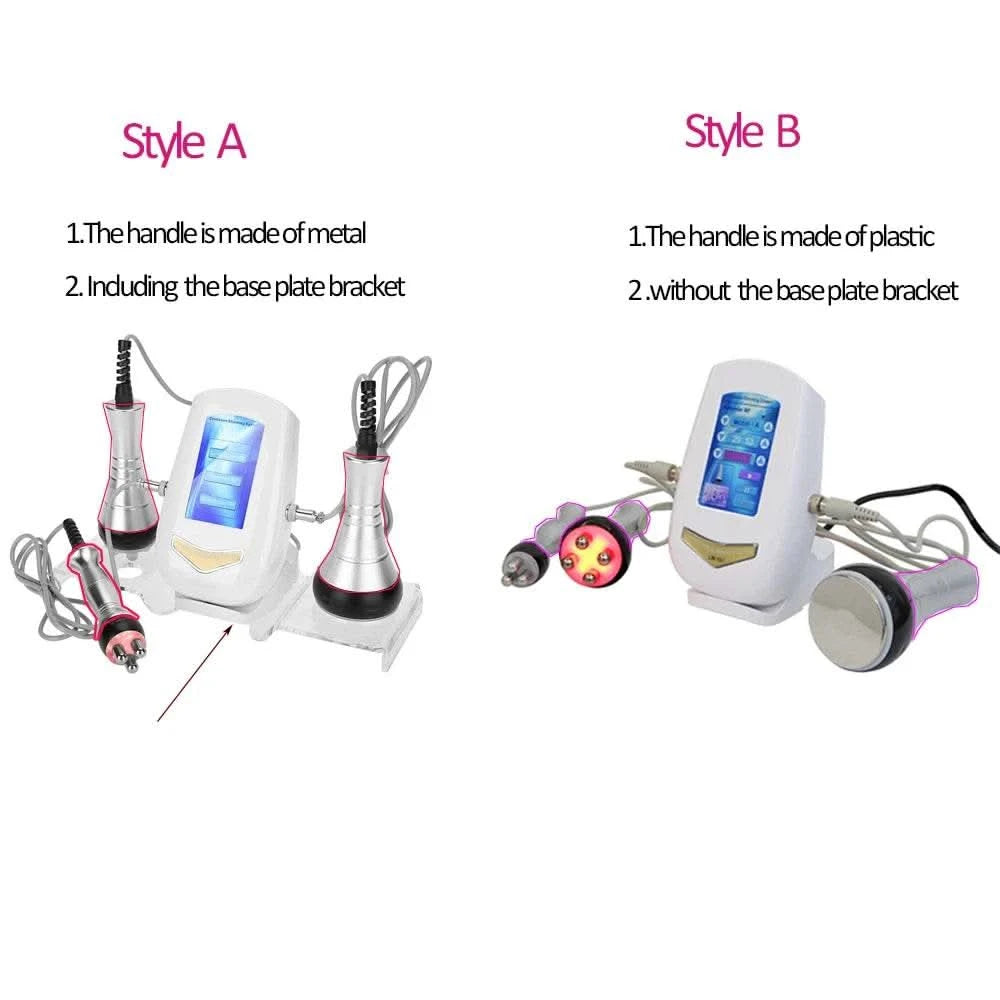 AOKO Metal Head 40K Cavitation Fat Burn Body Slimming Massage Machine Weight Loss Facial Skin lifting Tightening Beauty Device - M & M Global