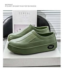A Pair of Men's Wear-Resistant Men's Casual Shoes, Non-Slip, Wear-Resistant, Waterproof Work Shoes, Casual Sports Shoes for Men - M & M Global