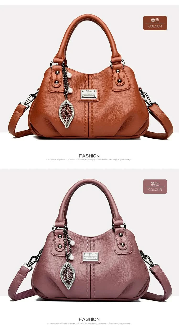 Women'S Bag 2025 New Designer Mid Year Lady Mom Crossbody Large High-Capacity Handbag - M & M Global