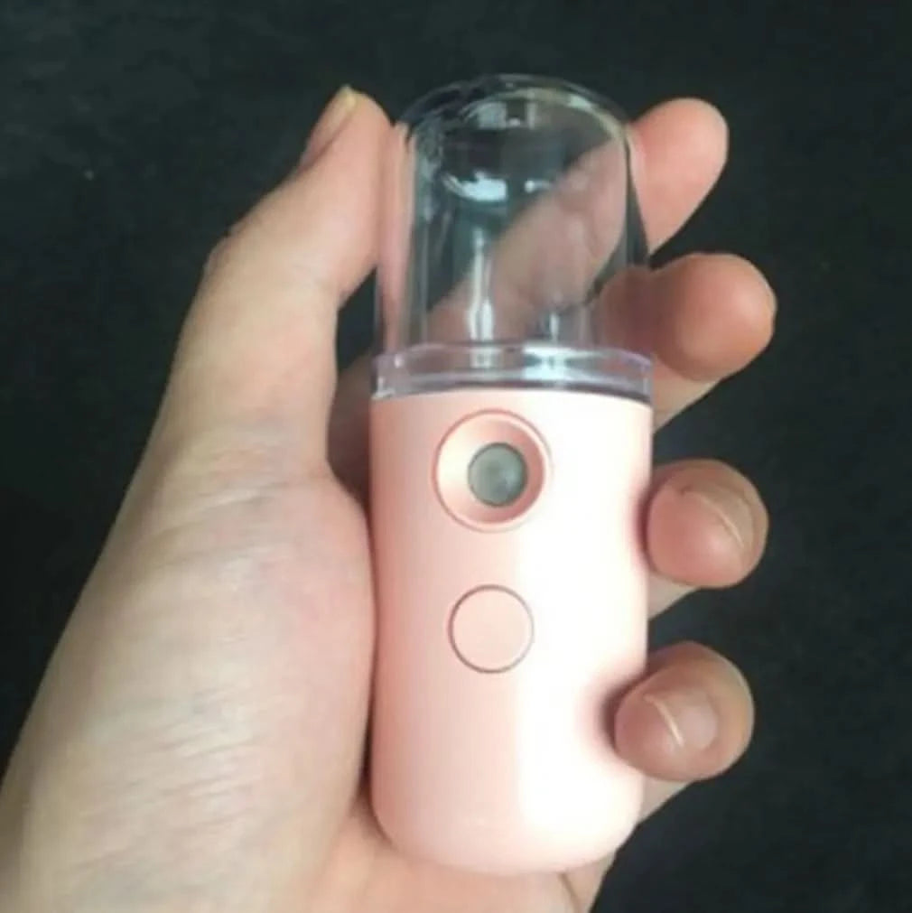 Nano Spray Water Replenisher Hydration Instrument Mini Portable Rechargeable Facial Steamer Beauty Moisturizing Humidifier - M & M Global