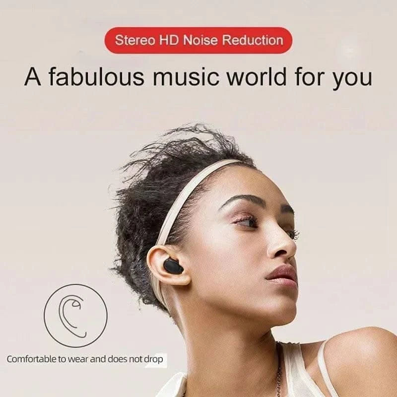 A6S TWS Earphones Wireless Bluetooth 5.1 Headphones Touch Control Earbuds With Mic Earphones Sport Waterproof Headset for xiaomi - M & M Global