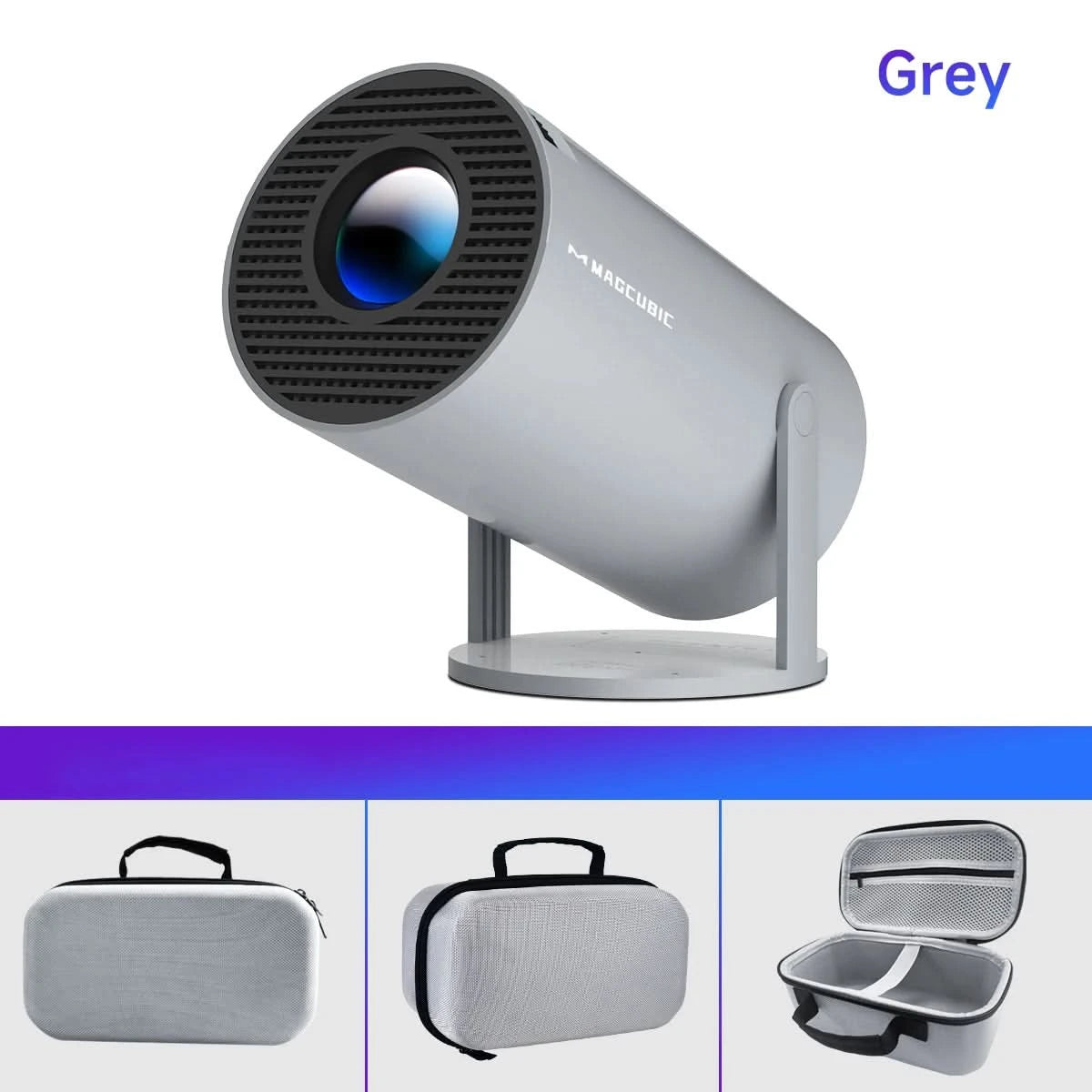 Magcubic Projector HY300 Pro 4K Android 11 Dual Wifi6 260ANSI Allwinner H713 BT5.0 1080P 1280*720P Home Cinema Outdoor Projetor - M & M Global