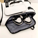 Tennis Badminton Rackets Backpack Large Commuting Sports Bag Shoes Pocket Dry Wet Outdoor Travel Laptop College Schoolbag