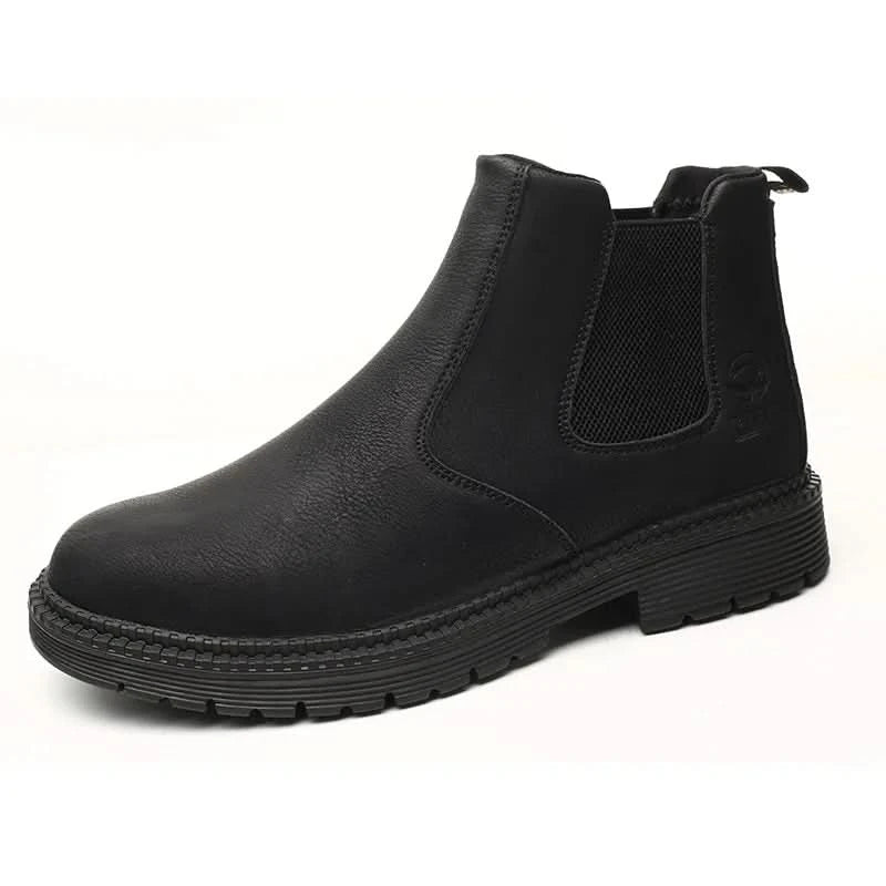 Anti-smash and anti-puncture work shoes high top four seasons safety shoes