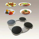 Kitchen Dining Table Turntable Kitchen Countertop Turntable 360 Degree Rotation Versatile Heat Resistant for Rectangular Table