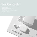 PRO 3 wireless Bluetooth earphones with heart rate monitoring, ANC noise cancelling microphone earbuds, stereo audio compatible